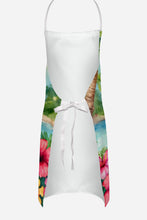 Load image into Gallery viewer, Golden Retriever Luau Apron – Artist-Designed Kitchen, BBQ &amp; Craft Apron