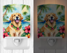 Load image into Gallery viewer, Golden Retriever Luau Ceramic Night Light
