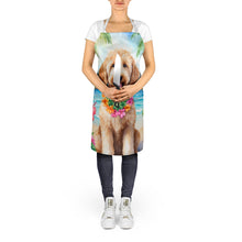 Load image into Gallery viewer, Goldendoodle Luau Apron – Artist-Designed Kitchen, BBQ &amp; Craft Apron