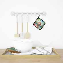 Load image into Gallery viewer, Goldendoodle Luau Pot Holders - Set of 2 Decorative Kitchen Helpers | Made in the USA
