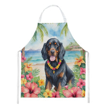 Load image into Gallery viewer, Gordon Setter Luau Apron – Artist-Designed Kitchen, BBQ &amp; Craft Apron