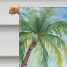 Load image into Gallery viewer, Gordon Setter Luau House Flag
