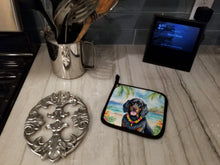 Load image into Gallery viewer, Gordon Setter Luau Pot Holders - Set of 2 Decorative Kitchen Helpers | Made in the USA