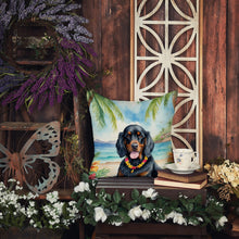 Load image into Gallery viewer, Gordon Setter Luau Throw Pillow - 14x14 Decorative Pillow – Art for Your Home &amp; Patio