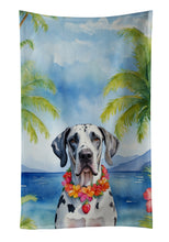 Load image into Gallery viewer, Great Dane Luau Kitchen Towel