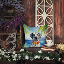 Load image into Gallery viewer, Great Dane Luau Throw Pillow - 14x14 Decorative Pillow – Art for Your Home &amp; Patio