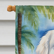 Load image into Gallery viewer, Great Pyrenees Luau House Flag