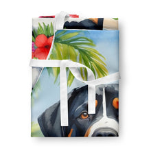 Load image into Gallery viewer, Greater Swiss Mountain Dog Luau Apron – Artist-Designed Kitchen, BBQ &amp; Craft Apron