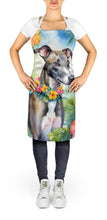 Load image into Gallery viewer, Greyhound Luau Apron – Artist-Designed Kitchen, BBQ &amp; Craft Apron