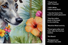 Load image into Gallery viewer, Greyhound Luau Kitchen Towel