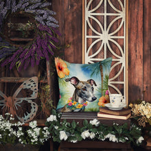 Load image into Gallery viewer, Greyhound Luau Throw Pillow