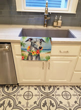 Load image into Gallery viewer, Greyhound Luau Kitchen Towel