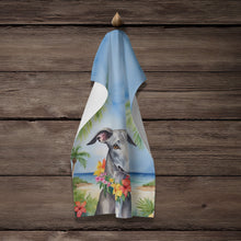 Load image into Gallery viewer, Greyhound Luau Kitchen Towel