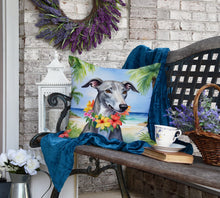 Load image into Gallery viewer, Greyhound Luau Throw Pillow