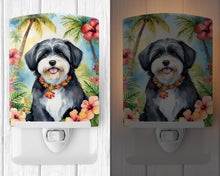 Load image into Gallery viewer, Havanese Luau Ceramic Night Light