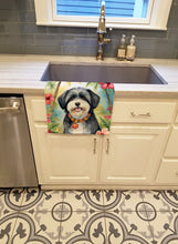 Load image into Gallery viewer, Havanese Luau Kitchen Towel