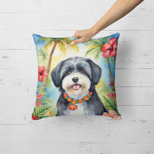 Load image into Gallery viewer, Havanese Luau Throw Pillow