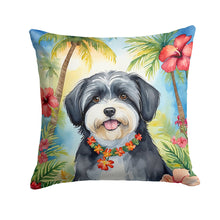 Load image into Gallery viewer, Havanese Luau Throw Pillow