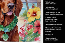 Load image into Gallery viewer, Irish Setter Luau Kitchen Towel