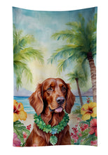 Load image into Gallery viewer, Irish Setter Luau Kitchen Towel