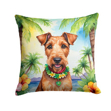 Load image into Gallery viewer, Irish Terrier Luau Throw Pillow