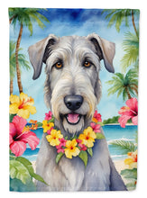 Load image into Gallery viewer, Irish Wolfhound Luau House Flag