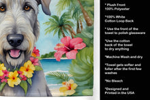Load image into Gallery viewer, Irish Wolfhound Luau Kitchen Towel