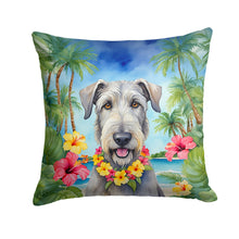 Load image into Gallery viewer, Irish Wolfhound Luau Throw Pillow
