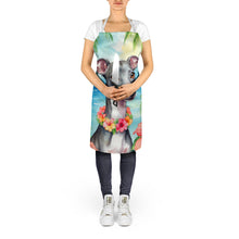 Load image into Gallery viewer, Italian Greyhound Luau Apron – Artist-Designed Kitchen, BBQ &amp; Craft Apron
