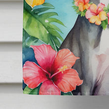 Load image into Gallery viewer, Italian Greyhound Luau House Flag
