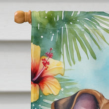 Load image into Gallery viewer, Jack Russell Terrier Luau House Flag