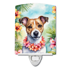 Load image into Gallery viewer, Jack Russell Terrier Luau Ceramic Night Light