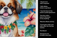 Load image into Gallery viewer, Japanese Chin Luau Kitchen Towel