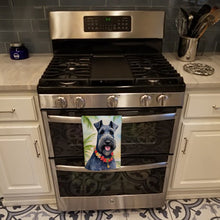 Load image into Gallery viewer, Kerry Blue Terrier Luau Kitchen Towel
