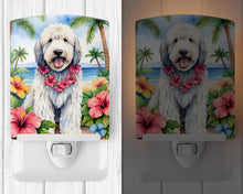 Load image into Gallery viewer, Komondor Luau Ceramic Night Light