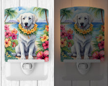 Load image into Gallery viewer, Kuvasz Luau Ceramic Night Light