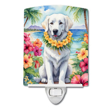 Load image into Gallery viewer, Kuvasz Luau Ceramic Night Light