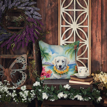 Load image into Gallery viewer, Kuvasz Luau Throw Pillow