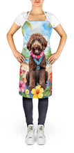 Load image into Gallery viewer, Labradoodle Luau Apron – Artist-Designed Kitchen, BBQ &amp; Craft Apron