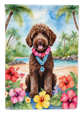 Load image into Gallery viewer, Labradoodle Luau House Flag