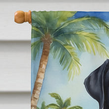 Load image into Gallery viewer, Black Labrador Retriever Luau House Flag