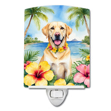 Load image into Gallery viewer, Yellow Labrador Retriever Luau Ceramic Night Light