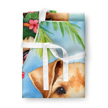 Load image into Gallery viewer, Lakeland Terrier Luau Apron – Artist-Designed Kitchen, BBQ &amp; Craft Apron
