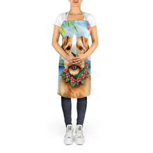 Load image into Gallery viewer, Lakeland Terrier Luau Apron – Artist-Designed Kitchen, BBQ &amp; Craft Apron