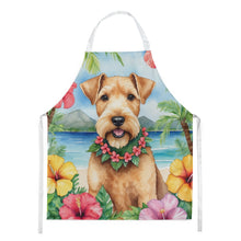 Load image into Gallery viewer, Lakeland Terrier Luau Apron – Artist-Designed Kitchen, BBQ &amp; Craft Apron