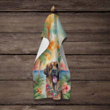 Load image into Gallery viewer, Leonberger Luau Kitchen Towel