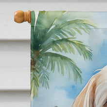 Load image into Gallery viewer, Lhasa Apso Luau House Flag