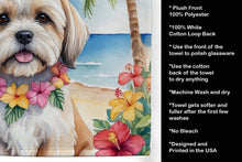 Load image into Gallery viewer, Lhasa Apso Luau Kitchen Towel