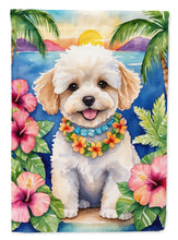 Load image into Gallery viewer, Maltipoo Luau House Flag