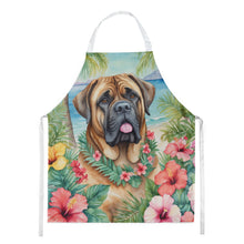 Load image into Gallery viewer, Mastiff Luau Apron – Artist-Designed Kitchen, BBQ &amp; Craft Apron